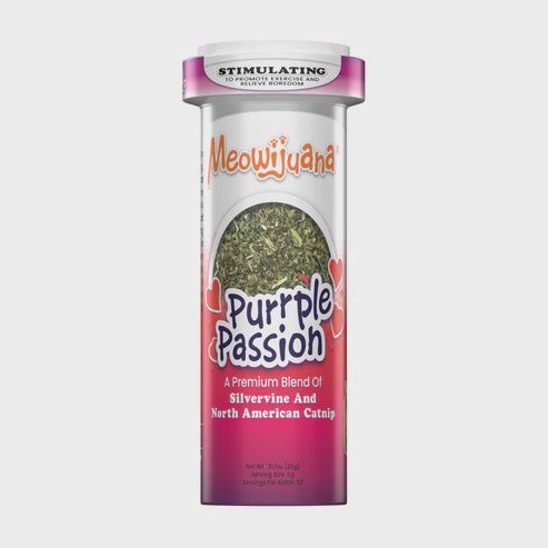 Meowijuana Catnip Blends, Blend: Purrple Passion