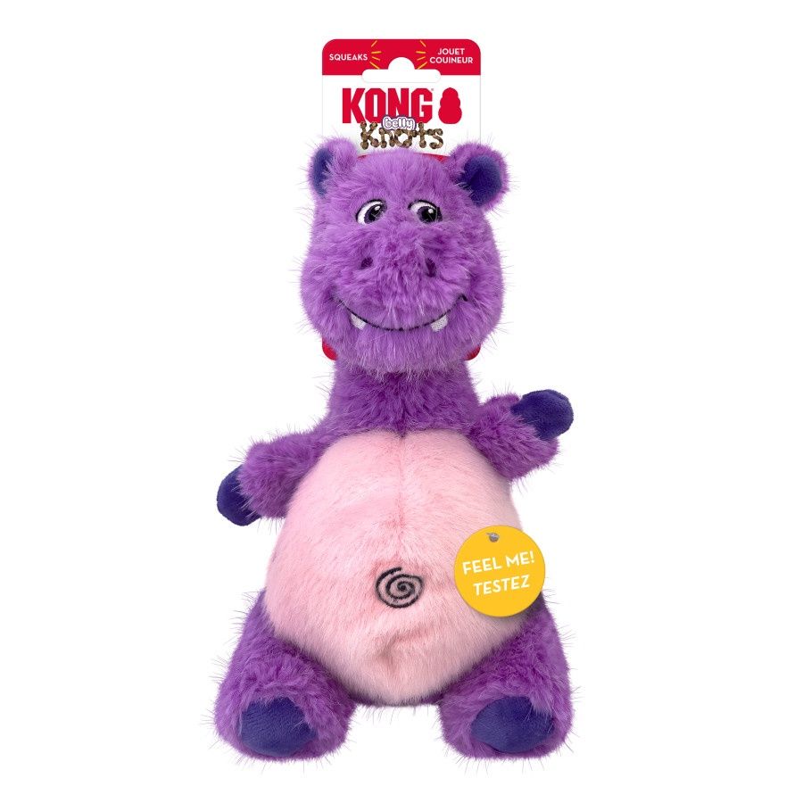 KONG Belly Knots, Style: Hippo