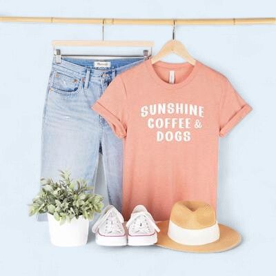 HK9 T-Shirt, Sunshine Coffee &amp; Dogs