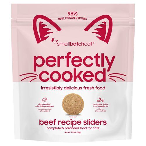 Smallbatch Cat Perfectly Cooked, 2lb, Recipe: Beef