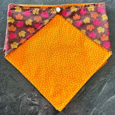 Brit + Bear Fall XO &amp; Leaves Bandanna