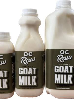OC Raw Goat Milk