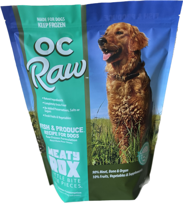 OC Raw Frozen, Fish &amp; Produce, Variety / Size: Meaty Rox, 3lb