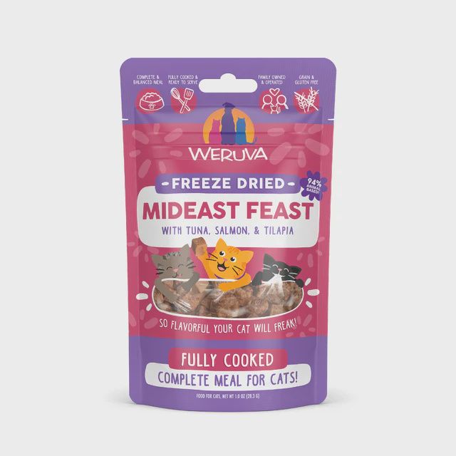 Weruva Cat Freeze-Dried, Mideast Feast, Size: 1oz