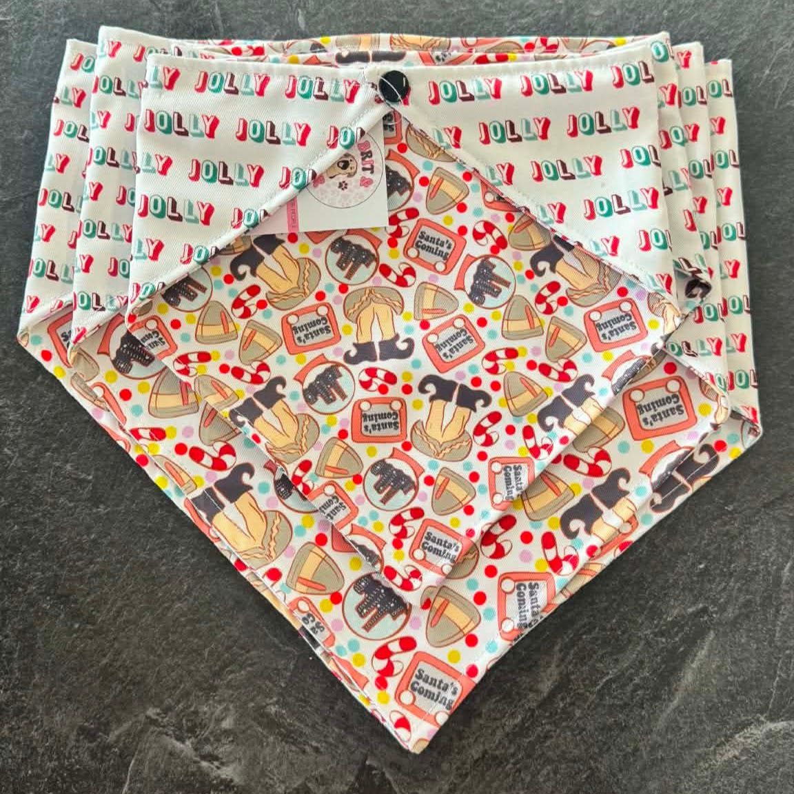 Brit + Bear Jolly Elf Bandanna