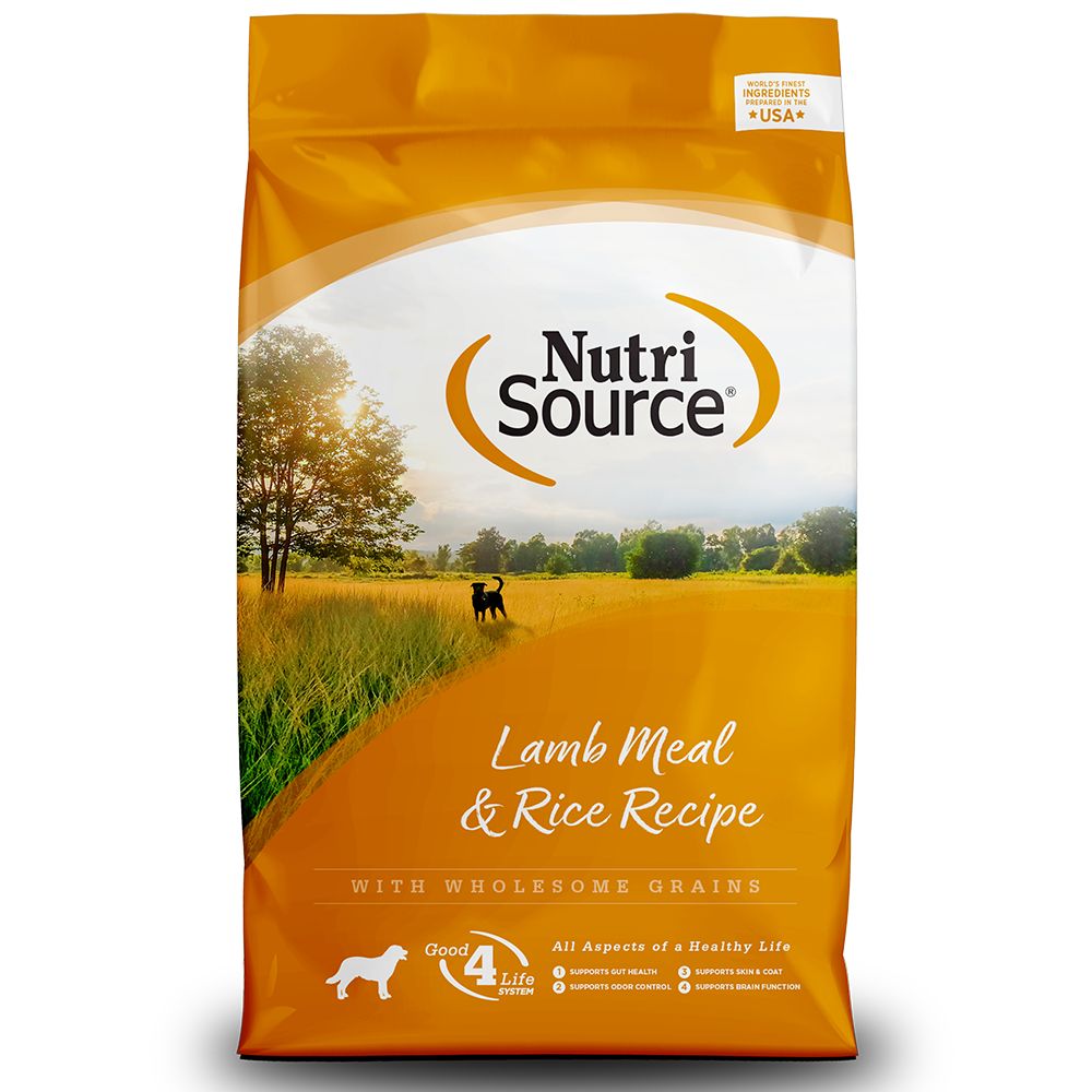 Nutrisource Adult, Lamb &amp; Rice, Size: 4lb