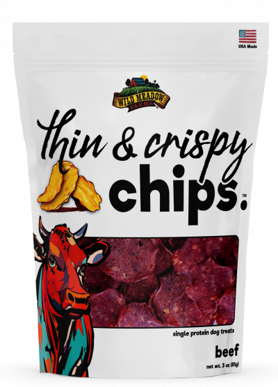 WMF Thin &amp; Crispy Chips, 3oz, Flavor: Beef
