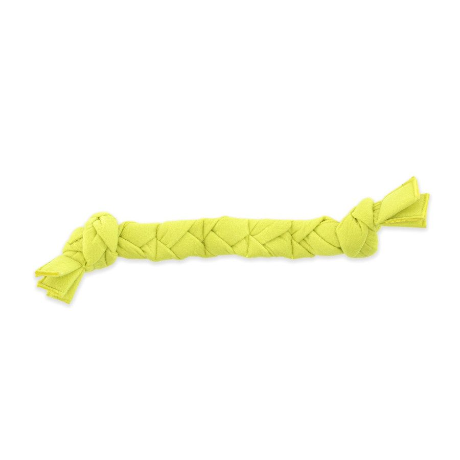 GURU Squeaking Tennis Snuffle Rope Dog Toy, Style + Size: 12in