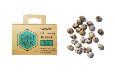 Savage Cat Frozen Quail Eggs 24/Box