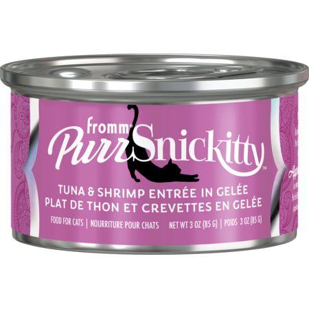 Fromm PurrSnickitty Tuna &amp; Shrimp Entrée in Gelée, 3oz