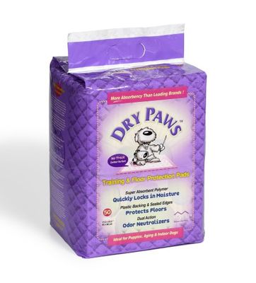 Midwest Dog Dry Paws Training Pads 50pk