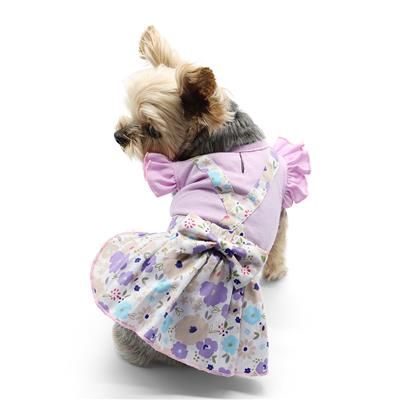 DOGO Lilac Cross Back Dress