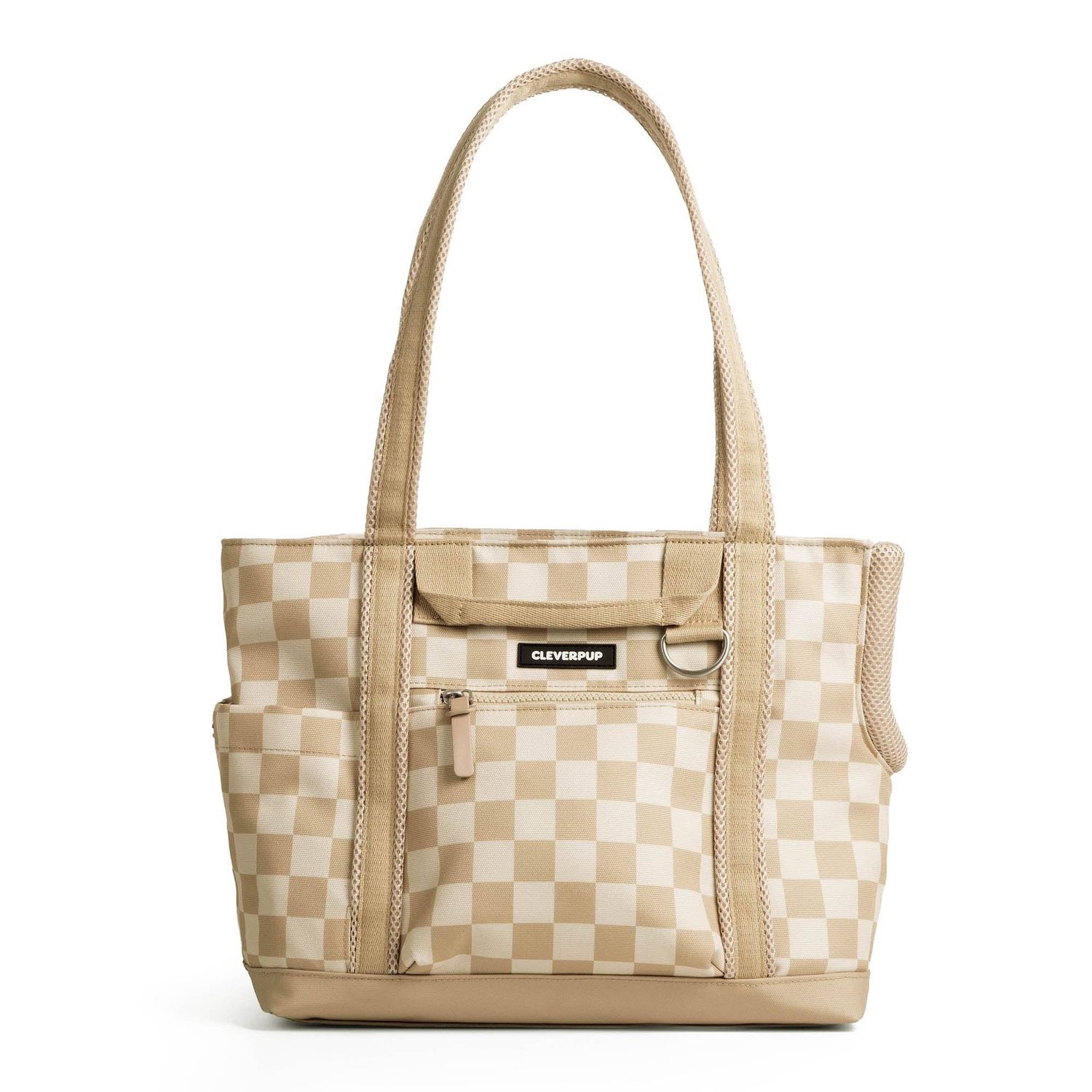 Transit Tote Dog Carrier, Color: Check, Size: Small