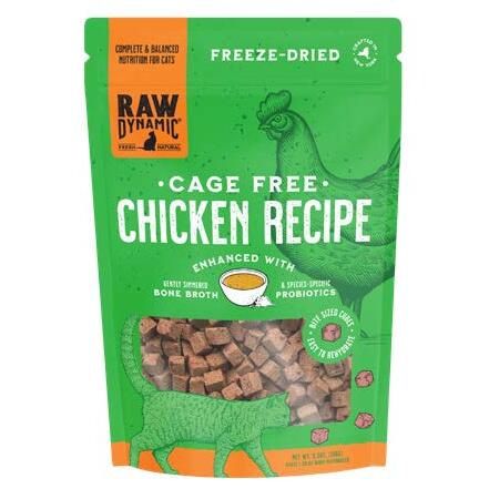 Raw Dynamic FD Cat Food Chicken, 5.5 oz