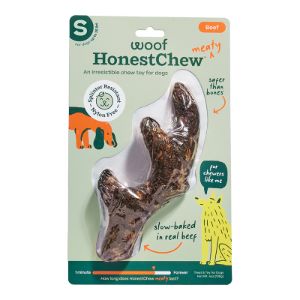 Woof HonestChew Meaty, Shape: Antler, Size: Small