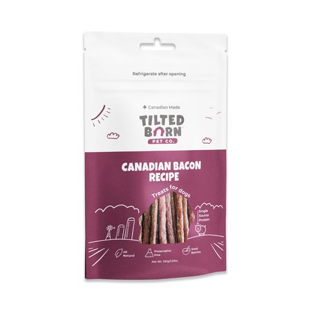 Tilted Barn Canadian Bacon Treats, Style: Sticks