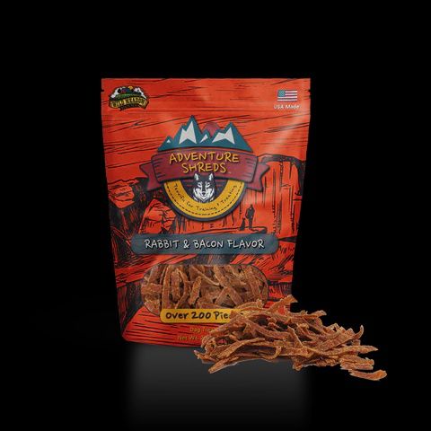 WMF Adventure Shreds, 2.5oz, Flavor: Rabbit &amp; Bacon