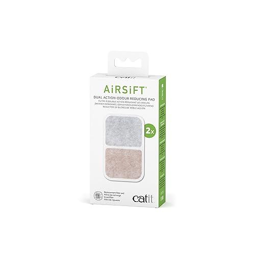 Catit Airsift Dual Action Air Purifier Pad, 2pk