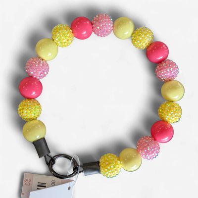 BDB Necklace - Pink &amp; Yellow