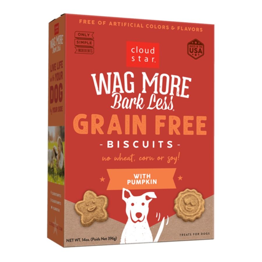 Wag More Bark Less GF Biscuits - Pumpkin, 14oz