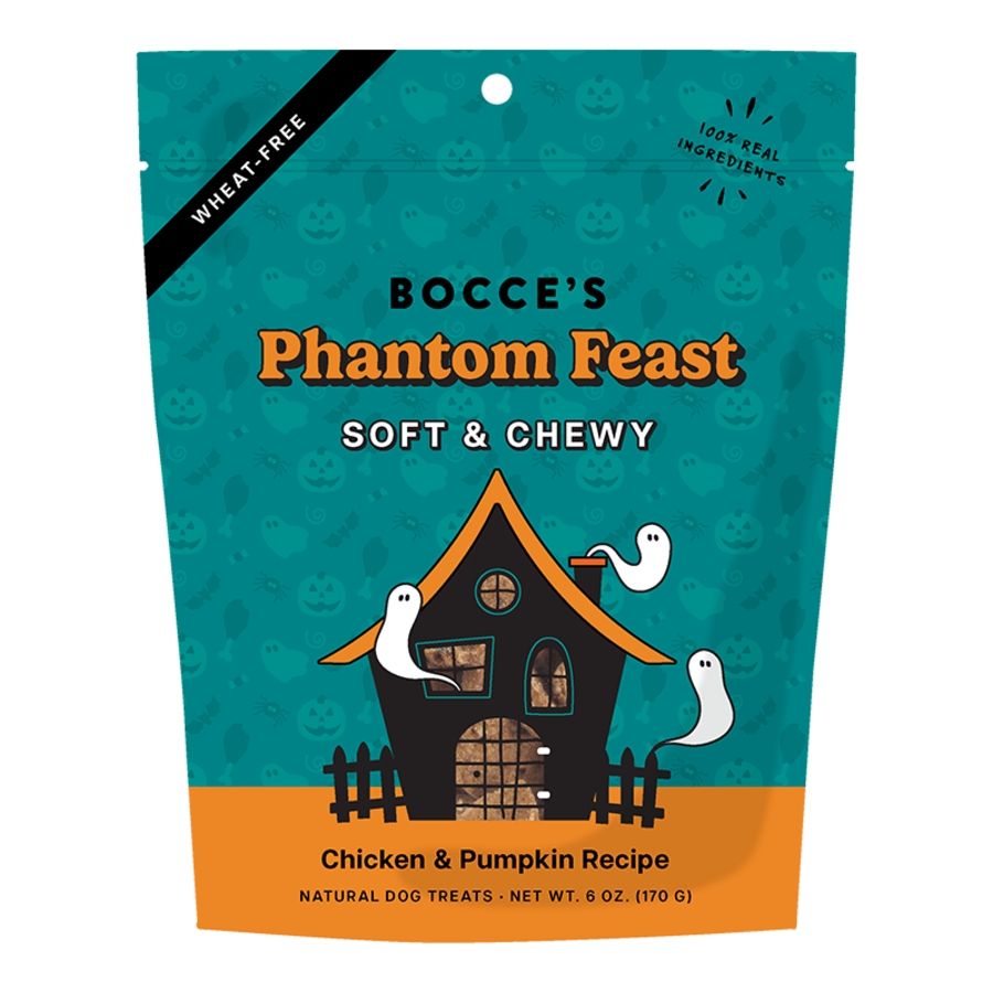 Bocce's Halloween Soft &amp; Chewy Phantom Feast, 6oz