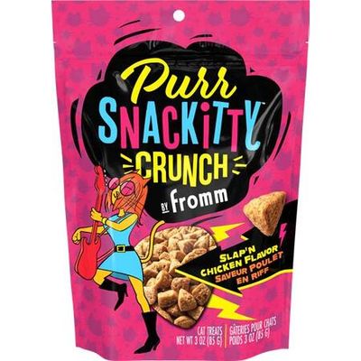 Fromm Purrsnackitty Crunch Cat Treat, 3oz