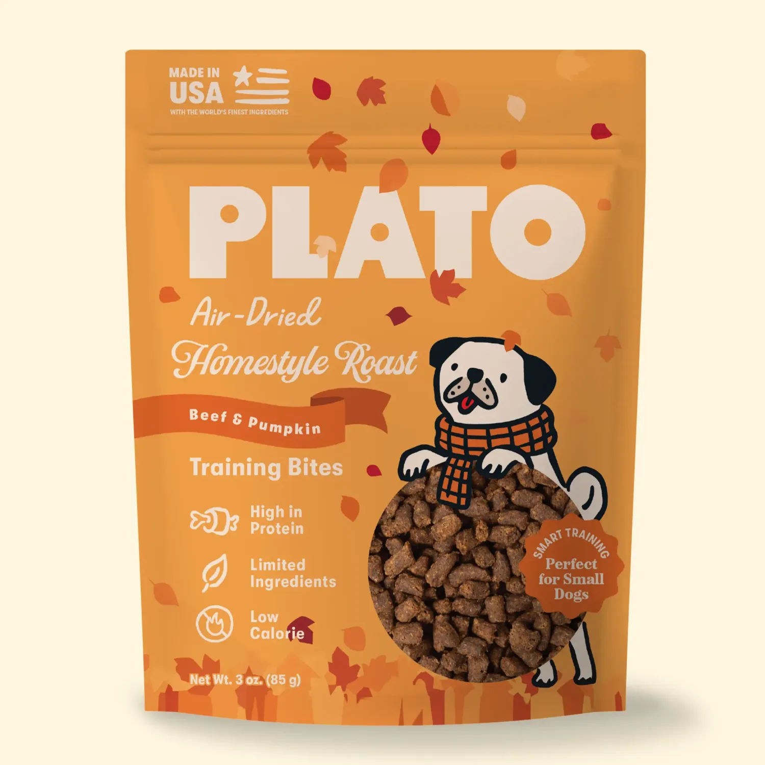 Plato Homestyle Roast - Training Bites Beef &amp; Pumpkin