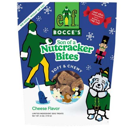 Bocce's Holiday - Soft &amp; Chewy Son of a Nutcracker Bites, 6oz