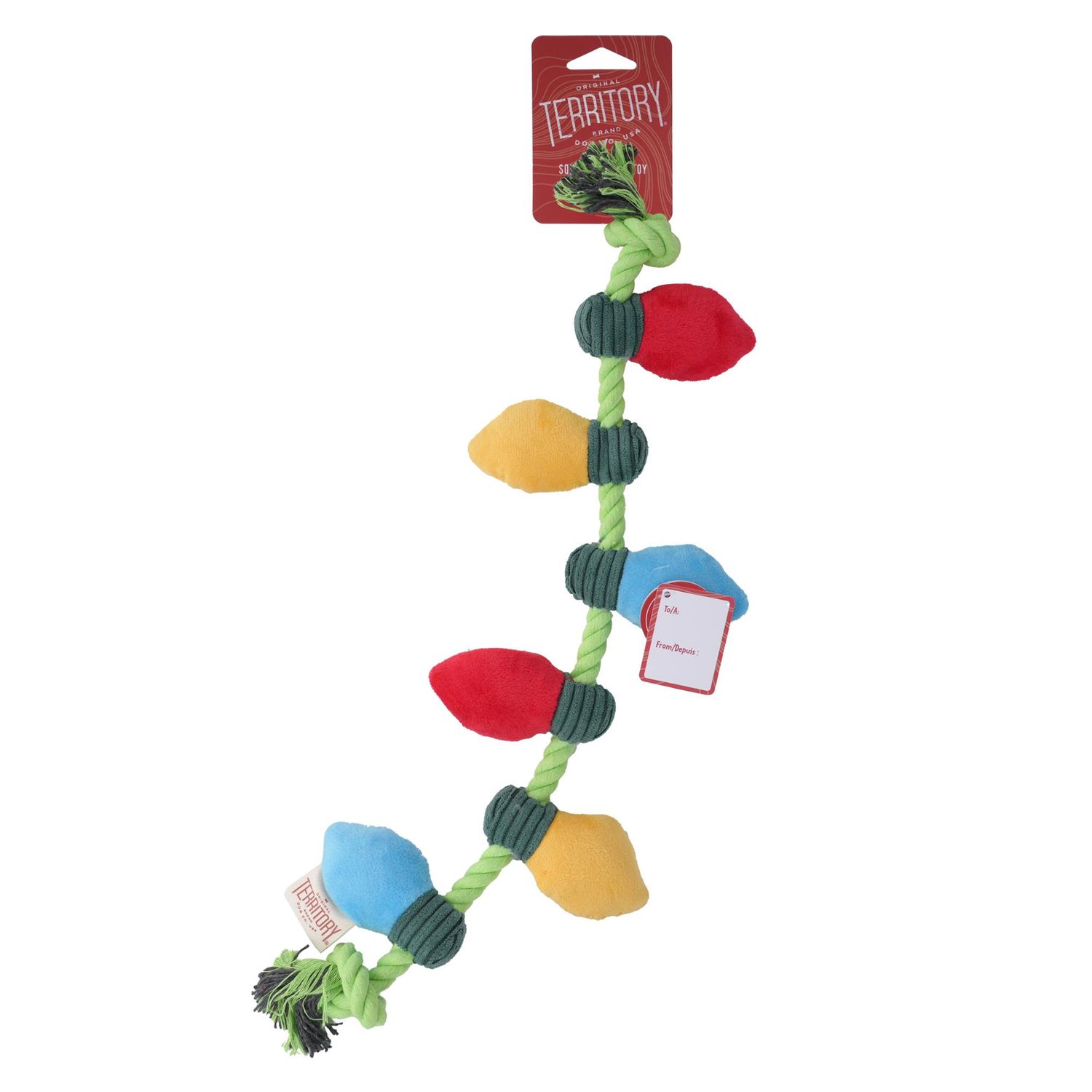 Original Territory Holiday Lights Tug, 16in