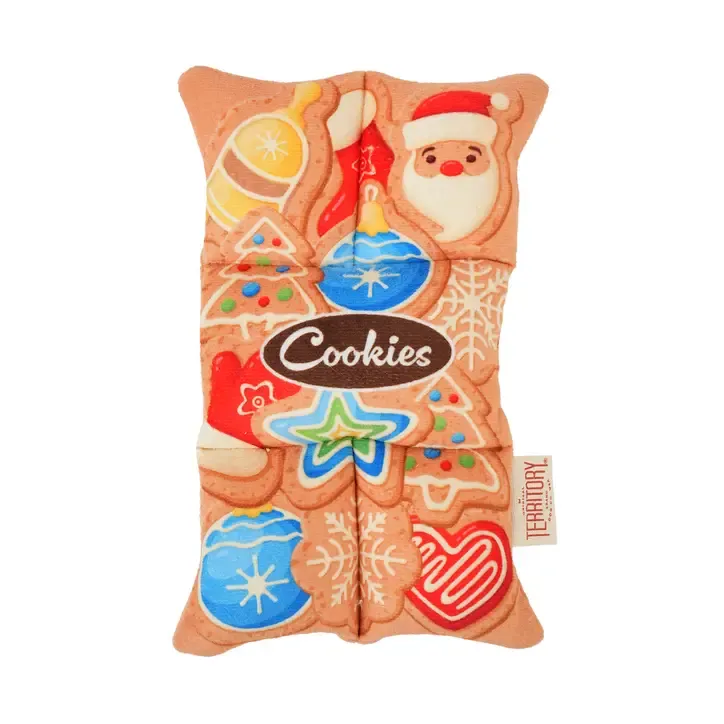 Original Territory Sensory Cookie Bag Squeaker Toy