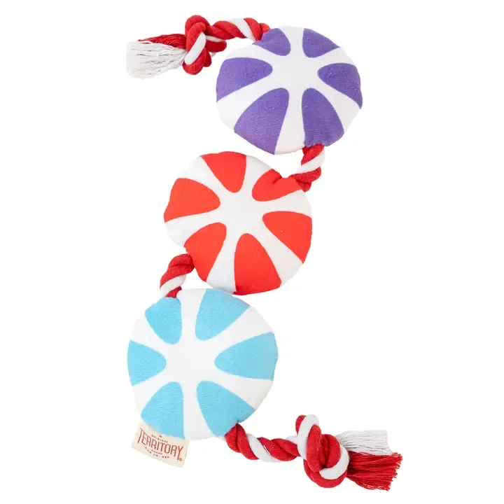 Original Territory Plush Candy Rope Tug