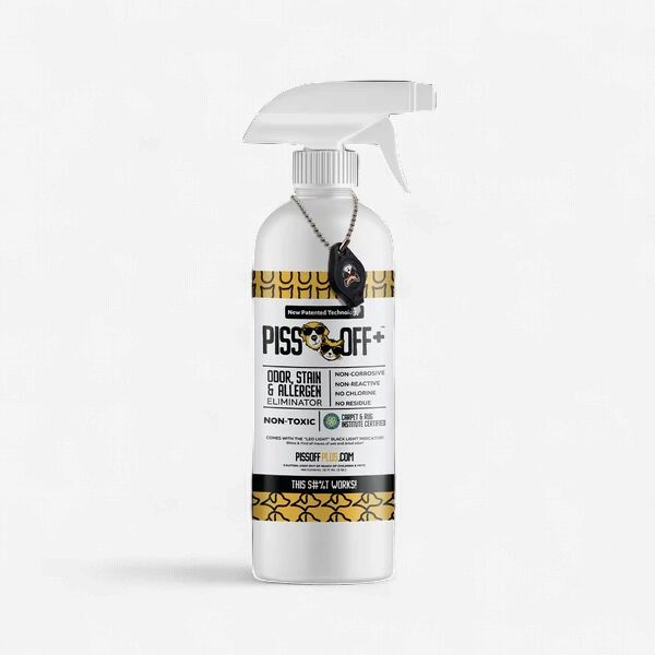 Piss Off+ All-Purpose Odor, Stain &amp; Allergen Eliminator with LEO Light, 32oz