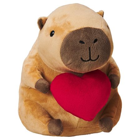 Ethical Dog Toy Capybara, with: Heart