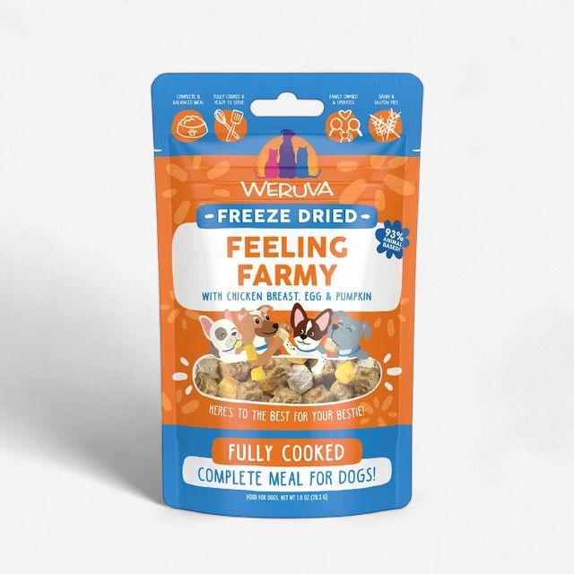 Weruva Dog Freeze-Dried, Feeling Farmy, Size: 1oz