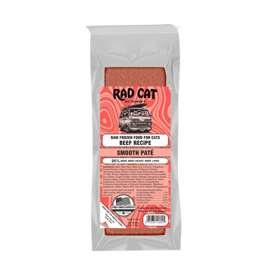 Rad Cat - Smooth Pate, Formula: Beef, 6oz