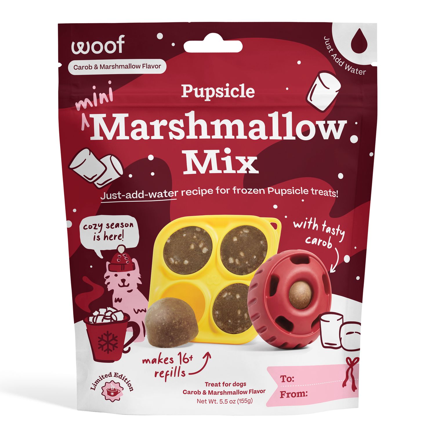 Woof Pupsicle Mini Marshmallow Mix