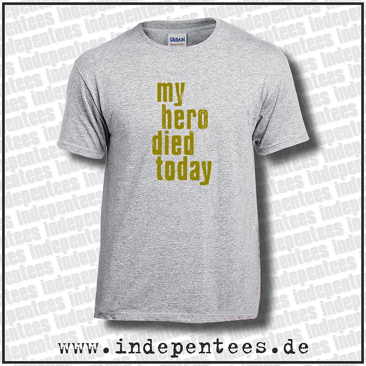 My Hero Died Today | MHDT Logo
