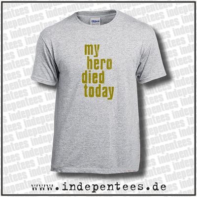 My Hero Died Today | MHDT Logo