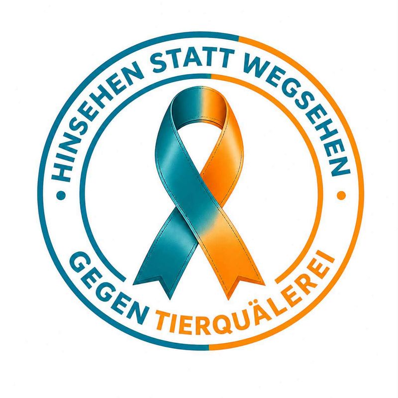 T-Shirt | Hinsehen statt Wegsehen - Gegen Tierquälerei