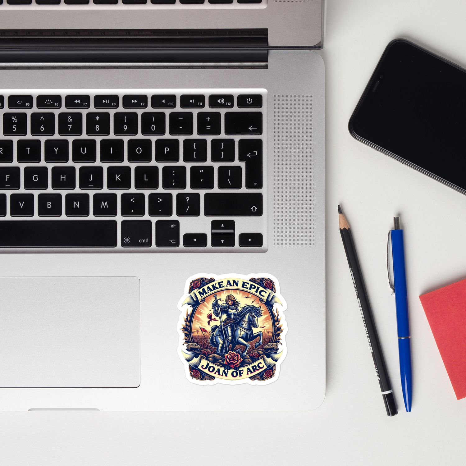 Joan of Arc-Make An Epic sticker