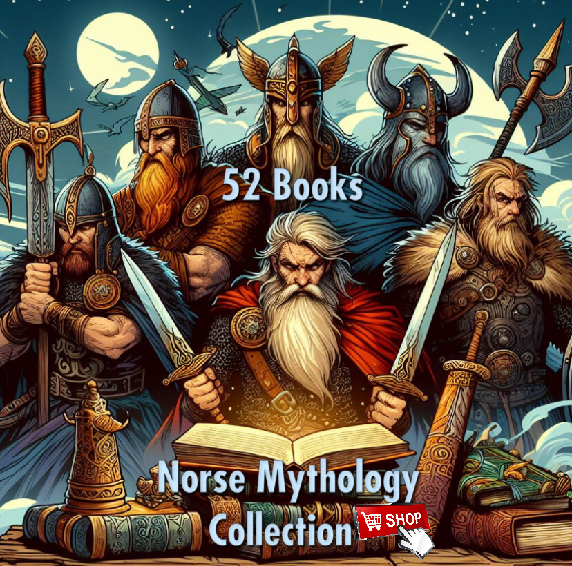 Norse and Viking History &amp; Mythology 53 Book Bundle