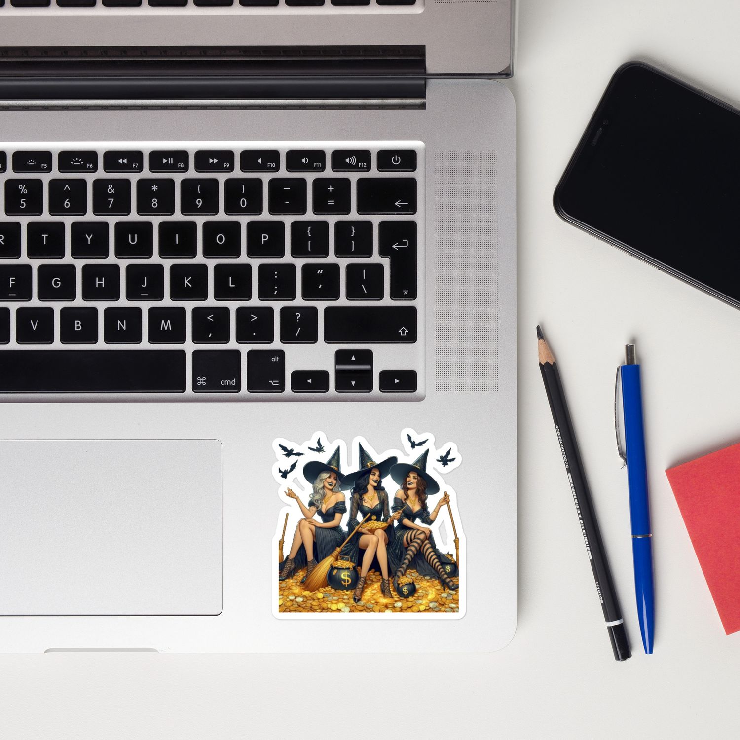Rich Witches Bubble-free stickers