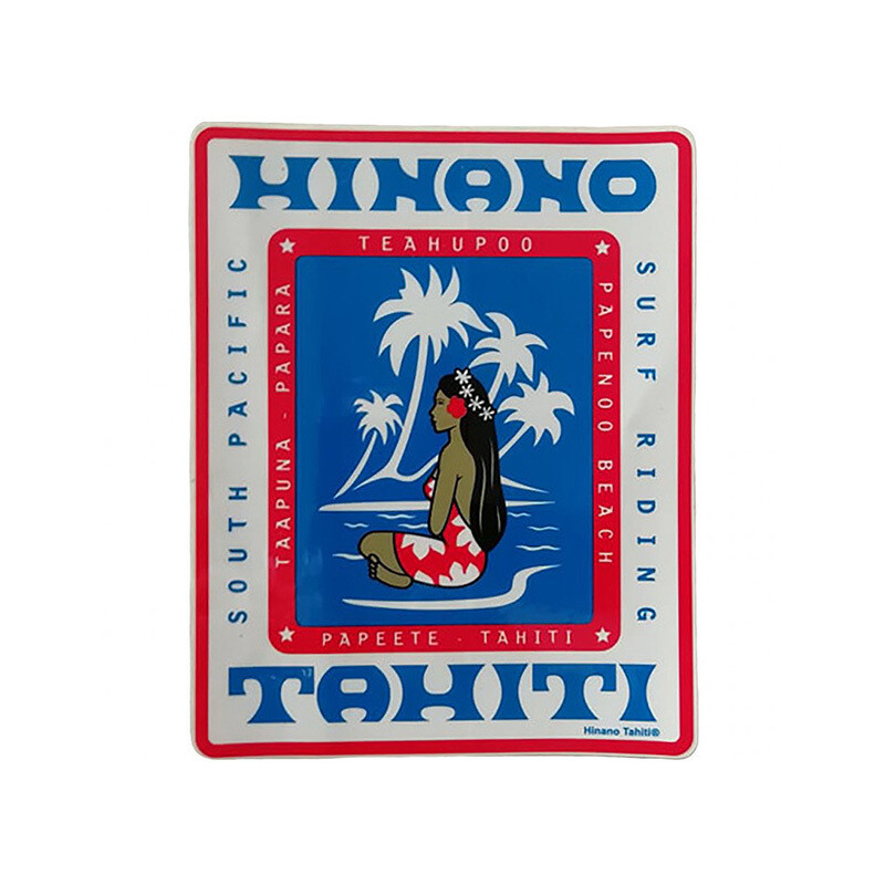 Sticker - Hinano Square Classic
