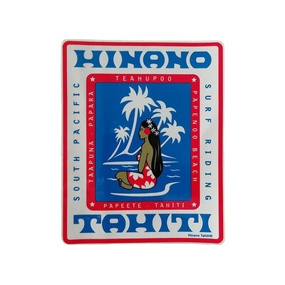 Sticker - Hinano Square Classic