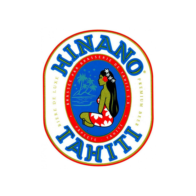 Sticker - Hinano Oval Logo