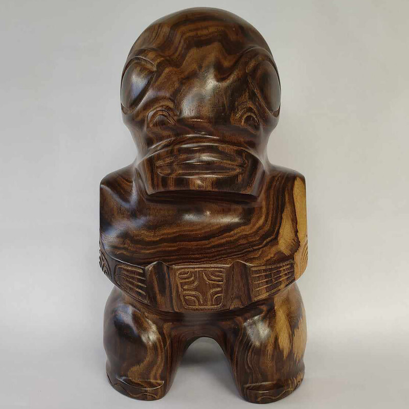 Wood carving - Tiki (Tk23-4)