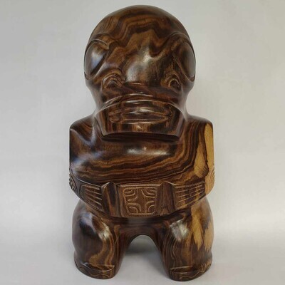 Sculpture en bois - Tiki (Tk23-4)