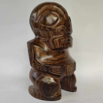 Wood carving - Tiki (Tk23-4)