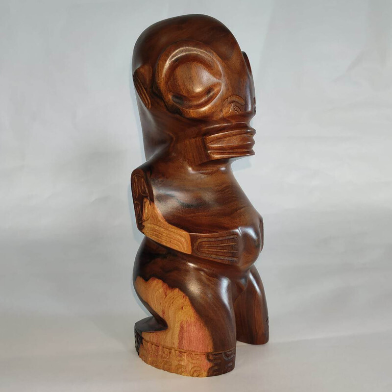 Wood carving - Tiki (Tk24-1)
