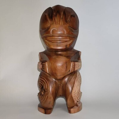 Sculpture en bois - Tiki (Tk22-1)